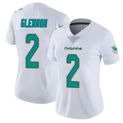 Women's Mike Glennon Miami Dolphins No.2 limited Vapor Untouchable Jersey - White