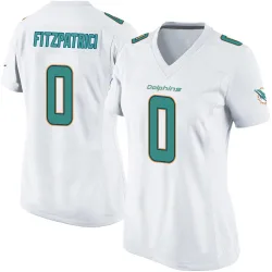 Women's Minkah Fitzpatrick Miami Dolphins No.0 Game Jersey - White