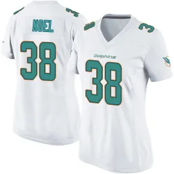 Women's Nate Noel Miami Dolphins No.38 Game Jersey - White