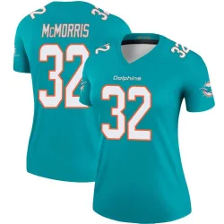 Women's Patrick McMorris Miami Dolphins No.32 Legend Jersey - Aqua