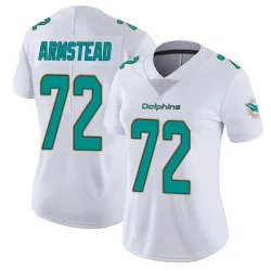 Women's Terron Armstead Miami Dolphins No.72 limited Vapor Untouchable Jersey - White