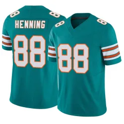 Youth A.J. Henning Miami Dolphins No.88 Limited Alternate Vapor F.U.S.E. Jersey - Aqua