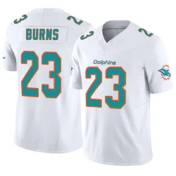 Youth Artie Burns Miami Dolphins No.23 Limited Vapor F.U.S.E. Jersey - White