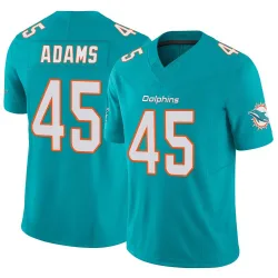 Youth BJ Adams Miami Dolphins No.45 Limited Vapor F.U.S.E. Jersey - Aqua