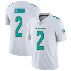 Youth Bradley Chubb Miami Dolphins No.2 limited Vapor Untouchable Jersey - White