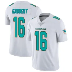 Youth Brett Gabbert Miami Dolphins No.16 limited Vapor Untouchable Jersey - White