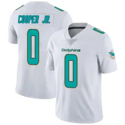 Youth Bump Cooper Jr. Miami Dolphins No.0 limited Vapor Untouchable Jersey - White