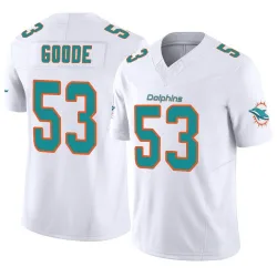 Youth Cameron Goode Miami Dolphins No.53 Limited Vapor F.U.S.E. Jersey - White