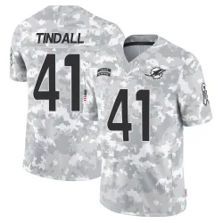 Youth Channing Tindall Miami Dolphins No.41 Limited 2024 Salute to Service Jersey - Arctic Camo