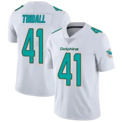 Youth Channing Tindall Miami Dolphins No.41 limited Vapor Untouchable Jersey - White