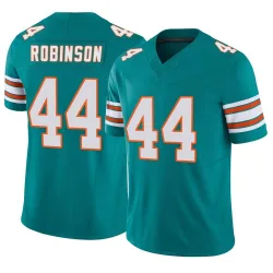 Youth Chop Robinson Miami Dolphins No.44 Limited Alternate Vapor F.U.S.E. Jersey - Aqua