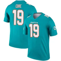 Youth Cody Core Miami Dolphins No.19 Legend Jersey - Aqua