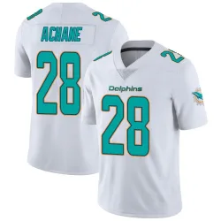 Youth De'Von Achane Miami Dolphins No.28 limited Vapor Untouchable Jersey - White