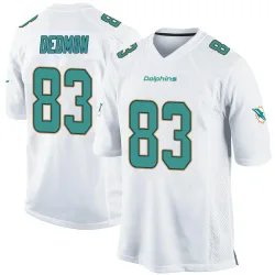 Youth DeVonte Dedmon Miami Dolphins No.83 Game Jersey - White