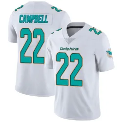 Youth Elijah Campbell Miami Dolphins No.22 limited Vapor Untouchable Jersey - White