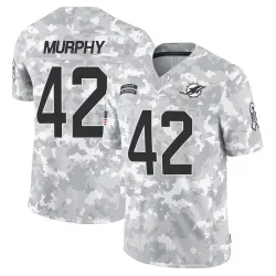 Youth Grayson Murphy Miami Dolphins No.42 Limited 2024 Salute to Service Jersey - Arctic Camo