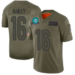 Youth Jake Bailey Miami Dolphins No.16 Limited 2019 Salute to Service Jersey - Camo