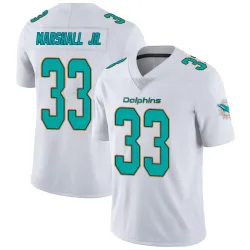 Youth Jason Marshall Jr. Miami Dolphins No.33 limited Vapor Untouchable Jersey - White