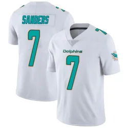 Youth Jason Sanders Miami Dolphins No.7 limited Vapor Untouchable Jersey - White