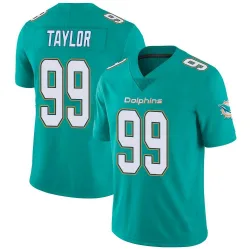 Youth Jason Taylor Miami Dolphins No.99 Limited Team Color Vapor Untouchable Jersey - Aqua
