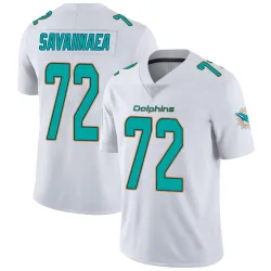 Youth Jonah Savaiinaea Miami Dolphins No.72 limited Vapor Untouchable Jersey - White