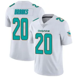 Youth Jordyn Brooks Miami Dolphins No.20 limited Vapor Untouchable Jersey - White