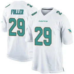 Youth Kendall Fuller Miami Dolphins No.29 Game Jersey - White