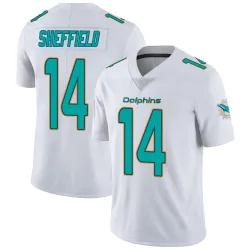Youth Kendall Sheffield Miami Dolphins No.14 limited Vapor Untouchable Jersey - White