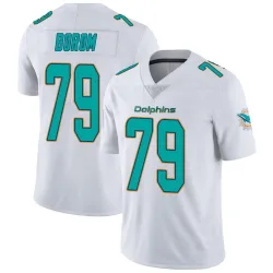 Youth Larry Borom Miami Dolphins No.79 limited Vapor Untouchable Jersey - White