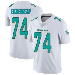 Youth Liam Eichenberg Miami Dolphins No.74 limited Vapor Untouchable Jersey - White