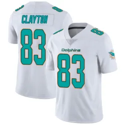 Youth Mark Clayton Miami Dolphins No.83 limited Vapor Untouchable Jersey - White