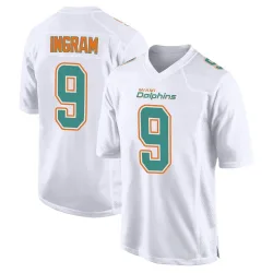 Youth Melvin Ingram Miami Dolphins No.9 Game Fashion Jersey - White