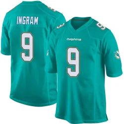 Youth Melvin Ingram Miami Dolphins No.9 Game Team Color Jersey - Aqua