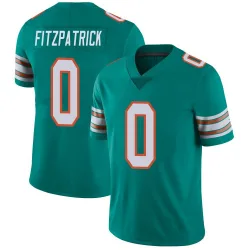 Youth Minkah Fitzpatrick Miami Dolphins No.0 Limited Alternate Vapor Untouchable Jersey - Aqua