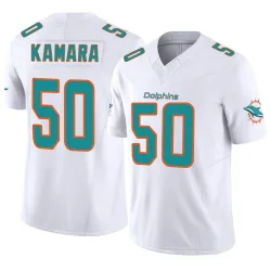 Youth Mohamed Kamara Miami Dolphins No.50 Limited Vapor F.U.S.E. Jersey - White