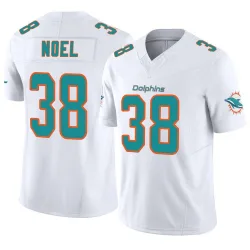 Youth Nate Noel Miami Dolphins No.38 Limited Vapor F.U.S.E. Jersey - White