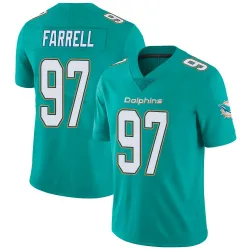 Youth Neil Farrell Miami Dolphins No.97 Limited Team Color Vapor Untouchable Jersey - Aqua