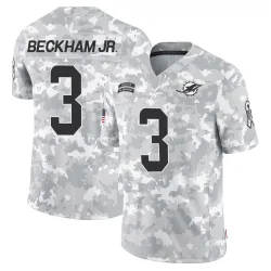 Youth Odell Beckham Jr. Miami Dolphins No.3 Limited 2024 Salute to Service Jersey - Arctic Camo