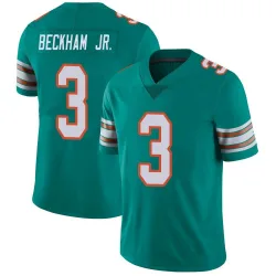 Youth Odell Beckham Jr. Miami Dolphins No.3 Limited Alternate Vapor Untouchable Jersey - Aqua