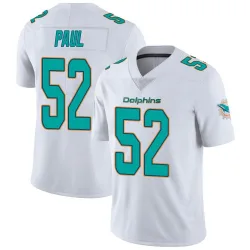 Youth Patrick Paul Miami Dolphins No.52 limited Vapor Untouchable Jersey - White