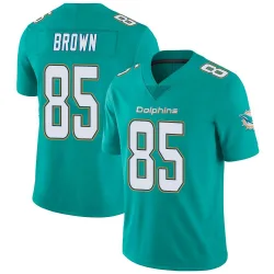 Youth Pharaoh Brown Miami Dolphins No.85 Limited Team Color Vapor Untouchable Jersey - Aqua