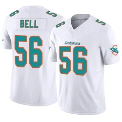 Youth Quinton Bell Miami Dolphins No.56 Limited Vapor F.U.S.E. Jersey - White