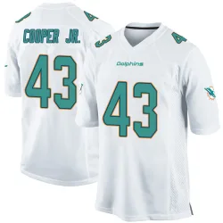 Youth Ryan Cooper Jr. Miami Dolphins No.43 Game Jersey - White