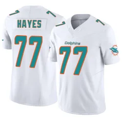 Youth Ryan Hayes Miami Dolphins No.77 Limited Vapor F.U.S.E. Jersey - White