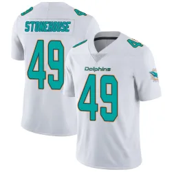 Youth Ryan Stonehouse Miami Dolphins No.49 limited Vapor Untouchable Jersey - White