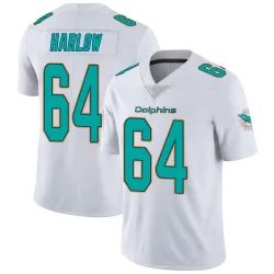 Youth Sean Harlow Miami Dolphins No.64 limited Vapor Untouchable Jersey - White