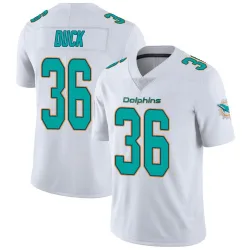 Youth Storm Duck Miami Dolphins No.36 limited Vapor Untouchable Jersey - White