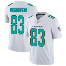 Youth Tahj Washington Miami Dolphins No.83 limited Vapor Untouchable Jersey - White