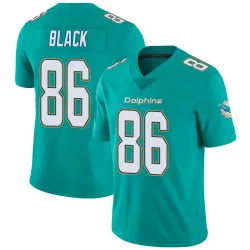 Youth Tarik Black Miami Dolphins No.86 Limited Team Color Vapor Untouchable Jersey - Aqua