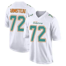 Youth Terron Armstead Miami Dolphins No.72 Game Fashion Jersey - White